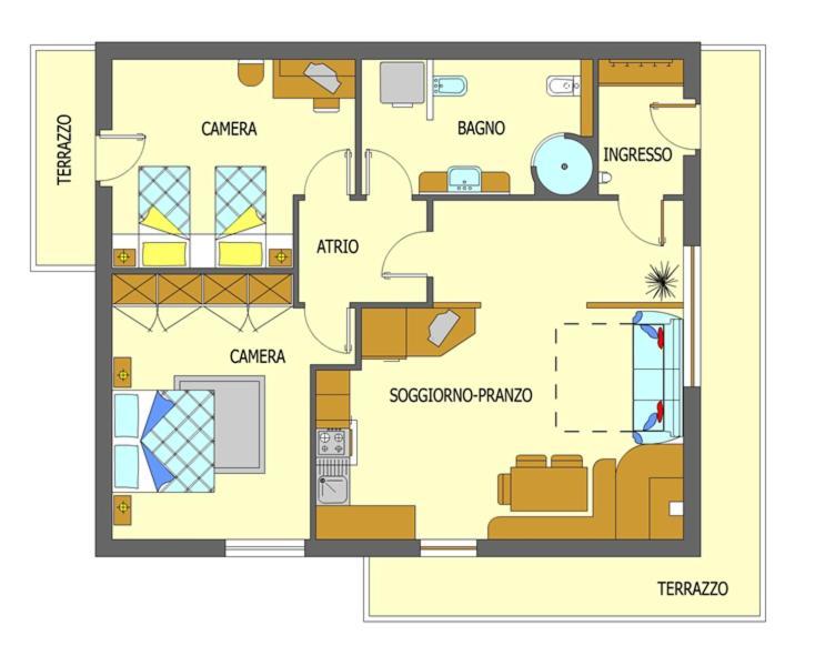 Вилла Casa Piva Dolomiti Валь-ди-Цольдо Экстерьер фото